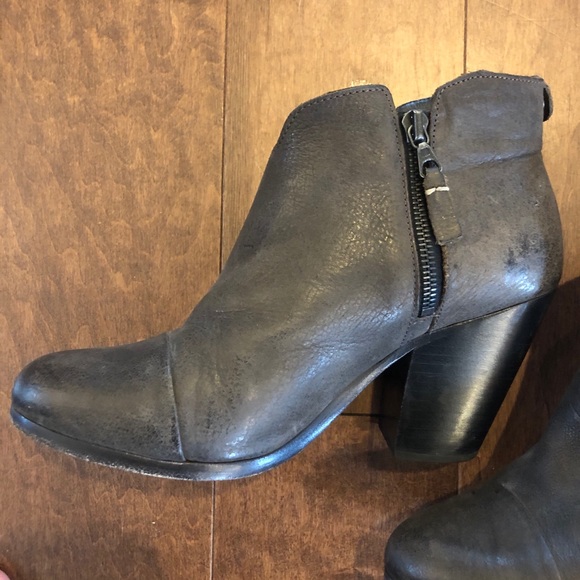 Rag and Bone Margot Bootie Brown Leather - Picture 3 of 14